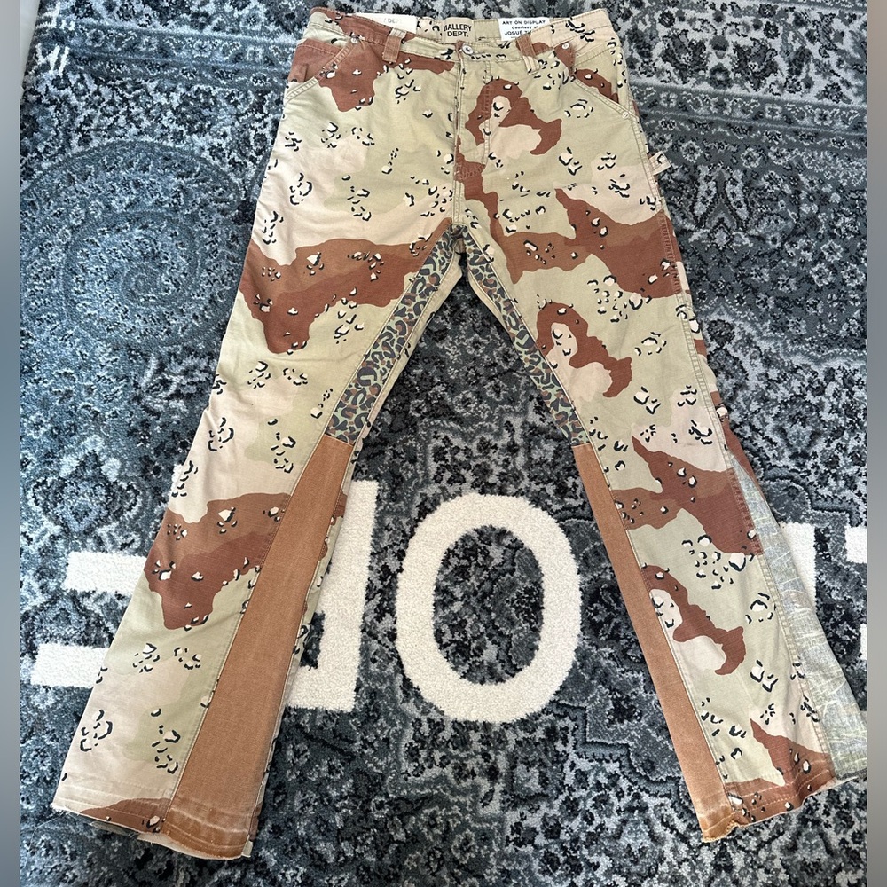 Chocolate Chip Carpenter Flare Pants